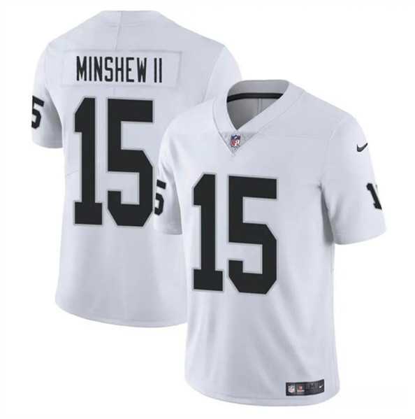 Men & Women & Youth Las Vegas Raiders #15 Gardner Minshew II White Vapor Football Stitched Jersey,We sell and wholesale Men & Women & Youth Las Vegas Raiders #15 Gardner Minshew II White Vapor Football Stitched Jersey on line form chian!